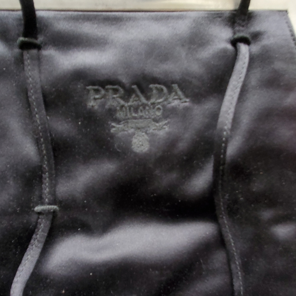 Prada Silk Satin Evening bag..